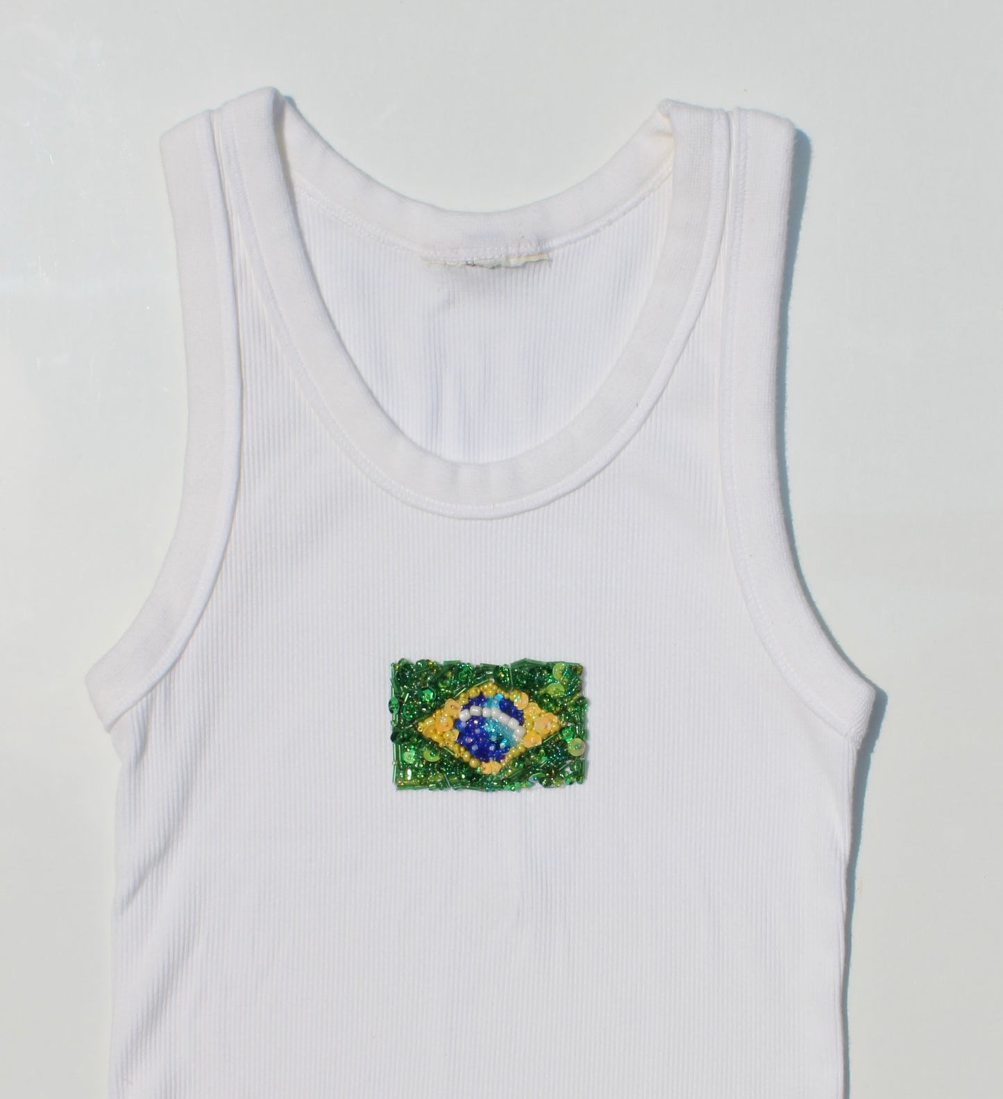 Brazil Embroidered Tank