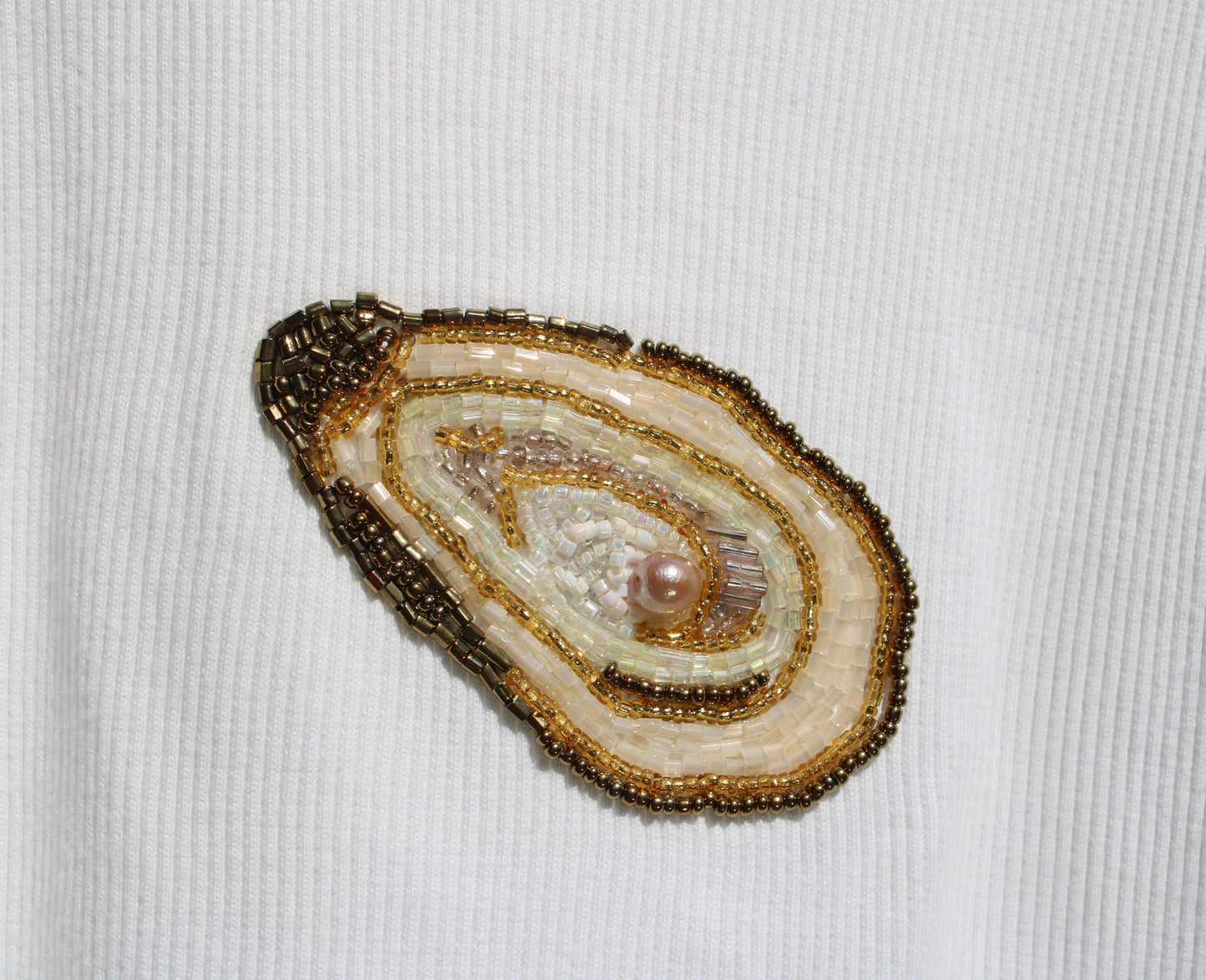 Oyster Embroidered Tank
