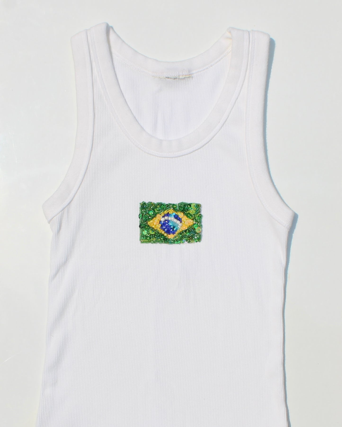 Brazil Embroidered Tank