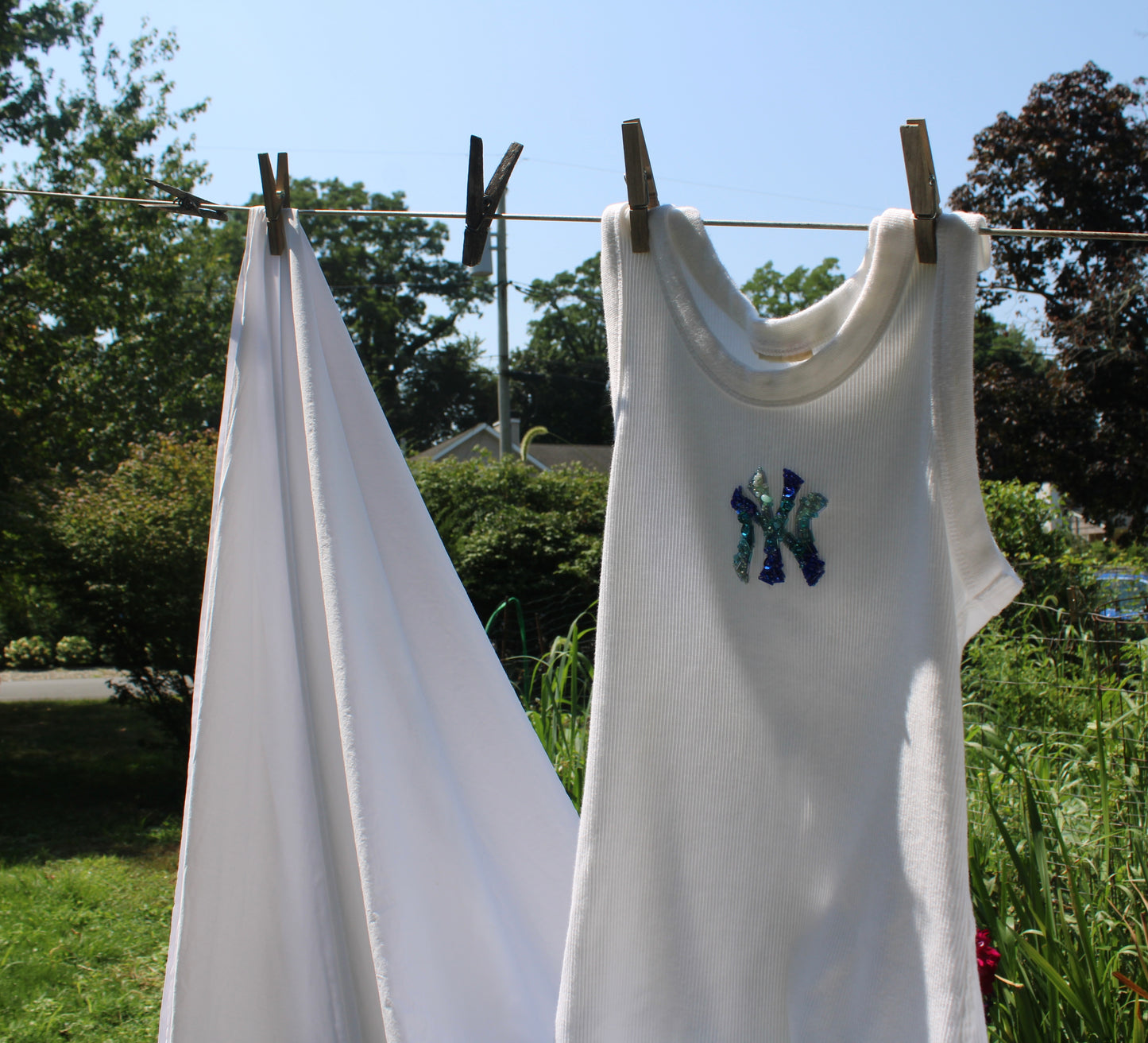 Yankees Embroidered Tank