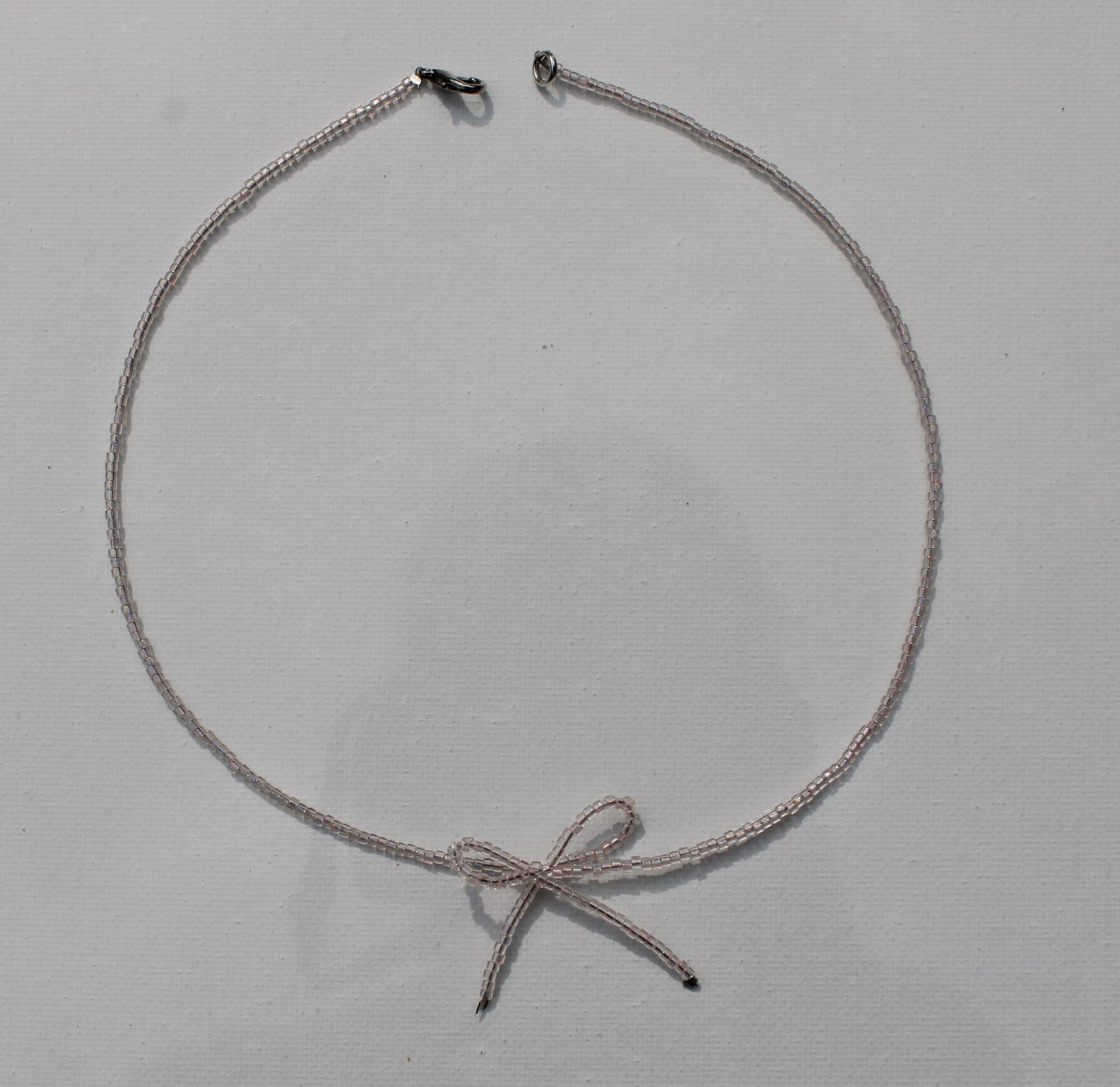 Ballet Slipper Bow Necklace