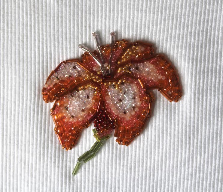 Tiger Lily Embroidered Tank