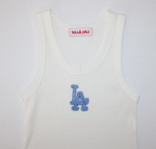 Dodgers Embroidered Tank