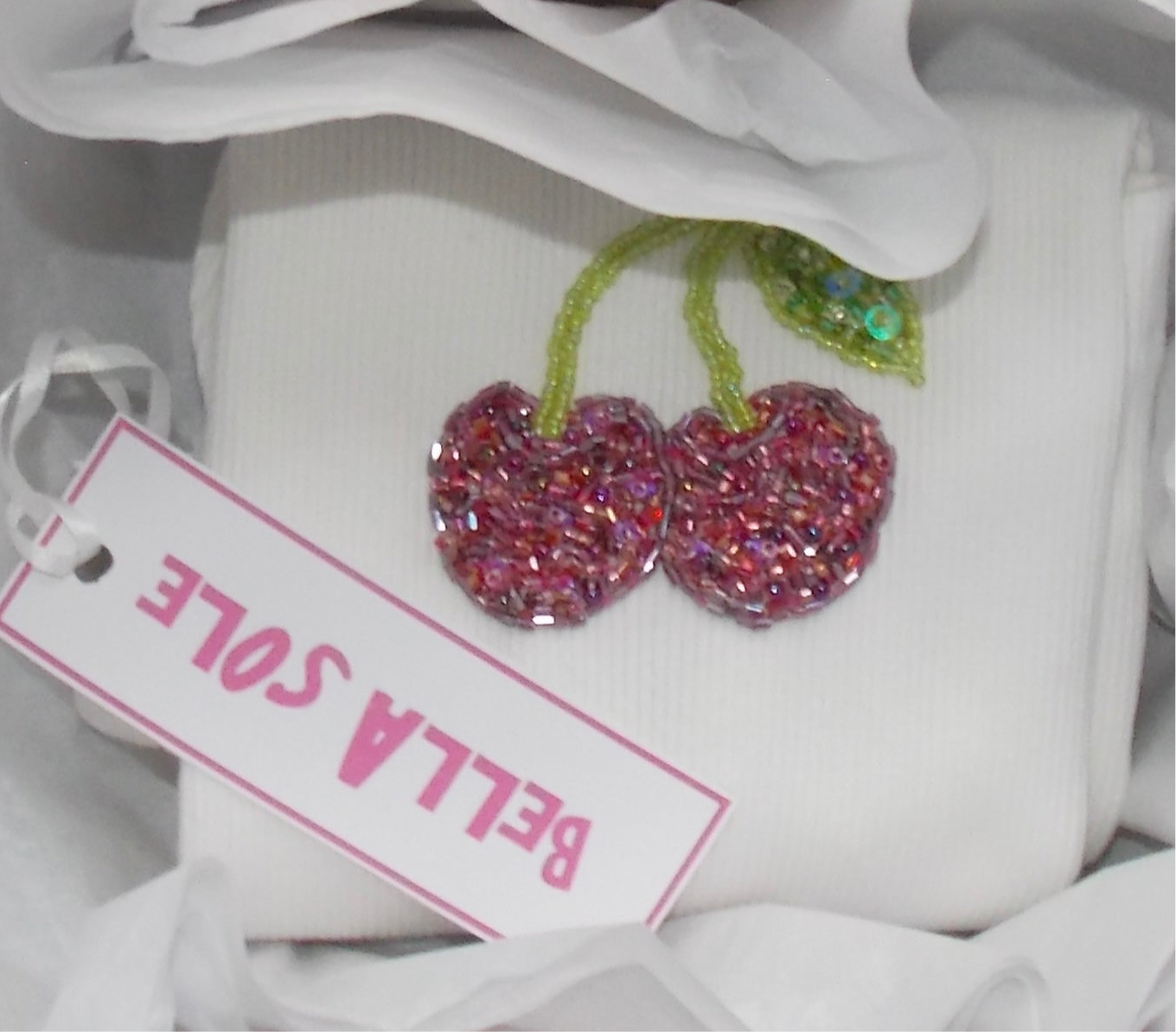 Cherry Embroidered Tank