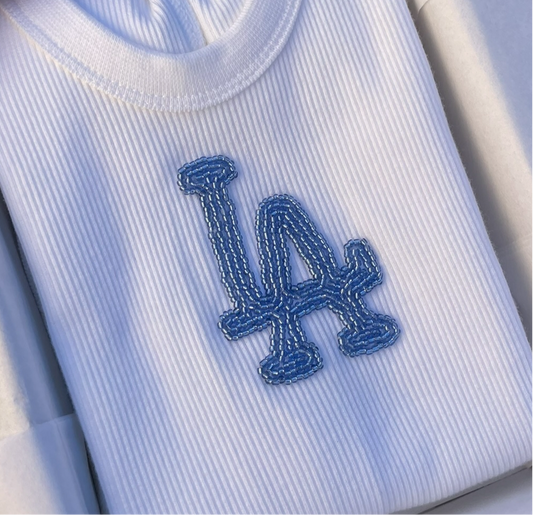 Dodgers Embroidered Tank