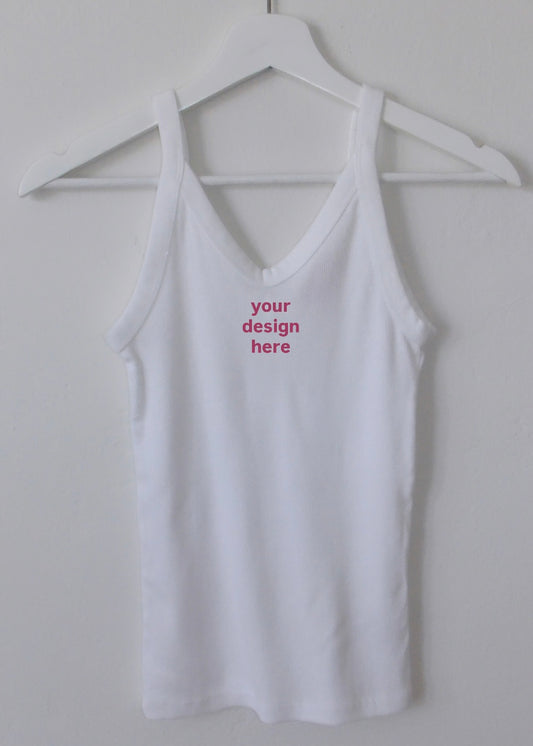 Custom Embroidered Tank