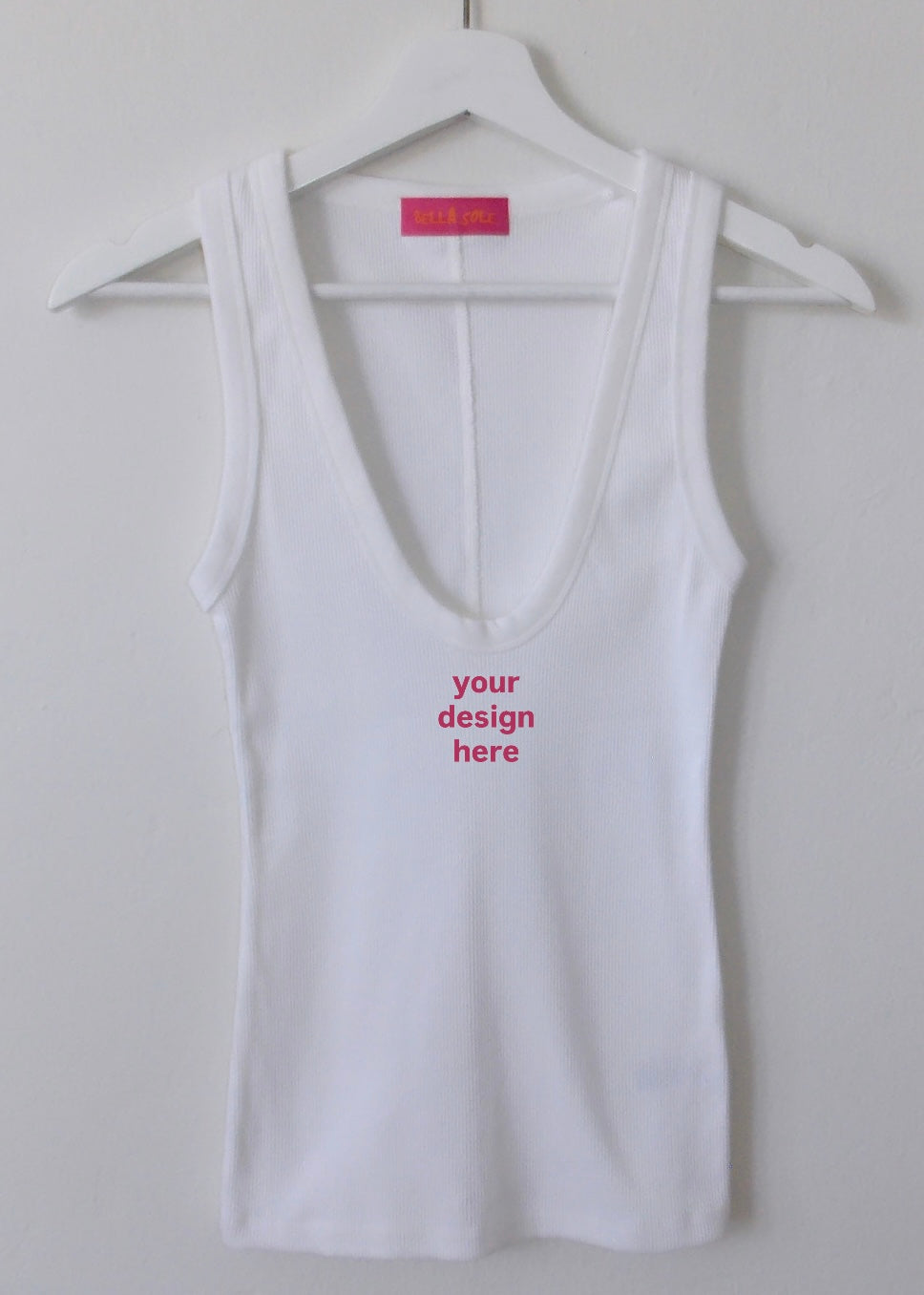 Custom Embroidered Tank