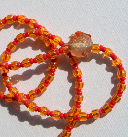 Papaya Necklace