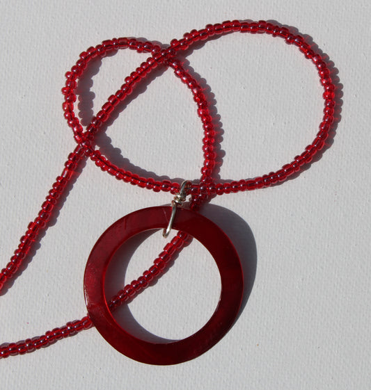 Cranberry Necklace