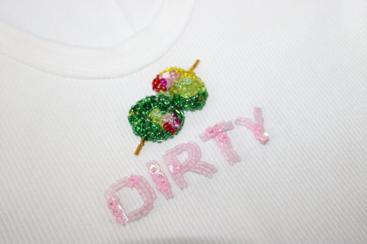 Dirty Girl Embroidered Tank